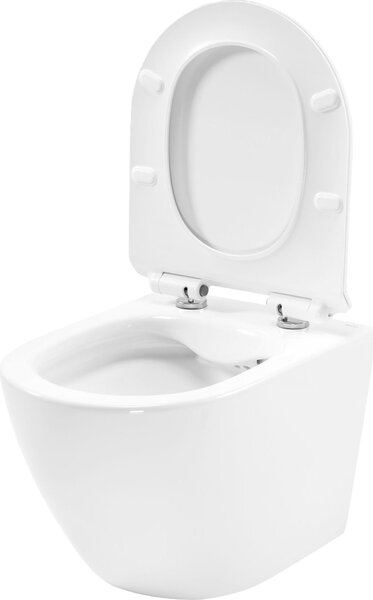 Závesné WC Misa Rea CARTER Slim White
