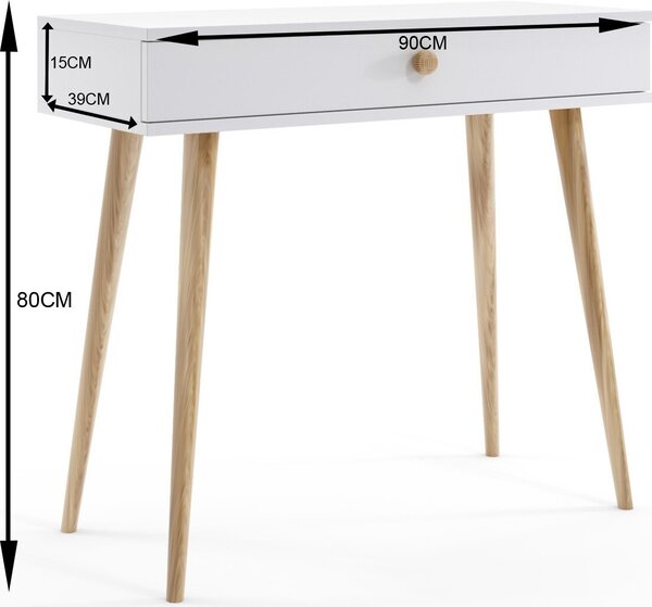 BETTSO Moderní kašmírová konzole IKON ve skandinávském stylu