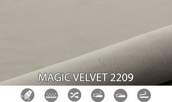 Jednolůžková boxspring postel 120 cm Galand (hnědošedá) (s matrací a úl. prostorem)