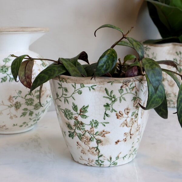 Kónický obal na květiny Branch Motif Ø 15,5 cm