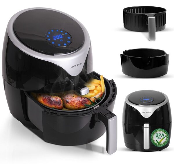 Horkovzdušná fritéza 5,5 l – digitální displej, 7 programů