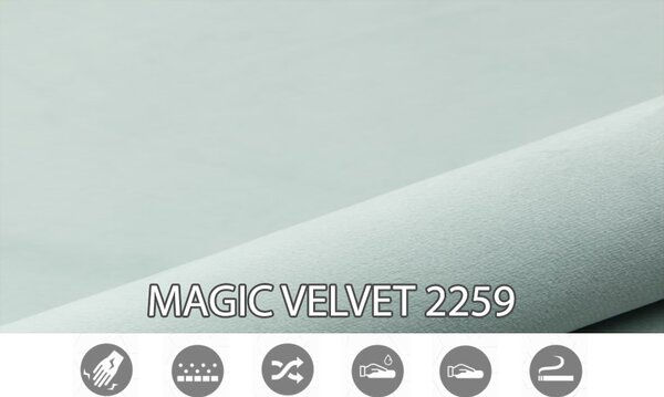 Jednolůžková boxspring postel 120 cm Leny (mátová) (s matrací a úl. prostorem)