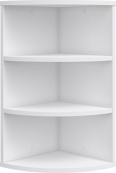 Rohová police Vicco Ecki Bílá 30 x 60 cm, Model 26921