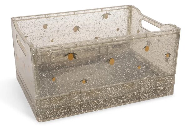 Skládací úložný box Lemon / Cherry Sparkling – set 2 ks lemon