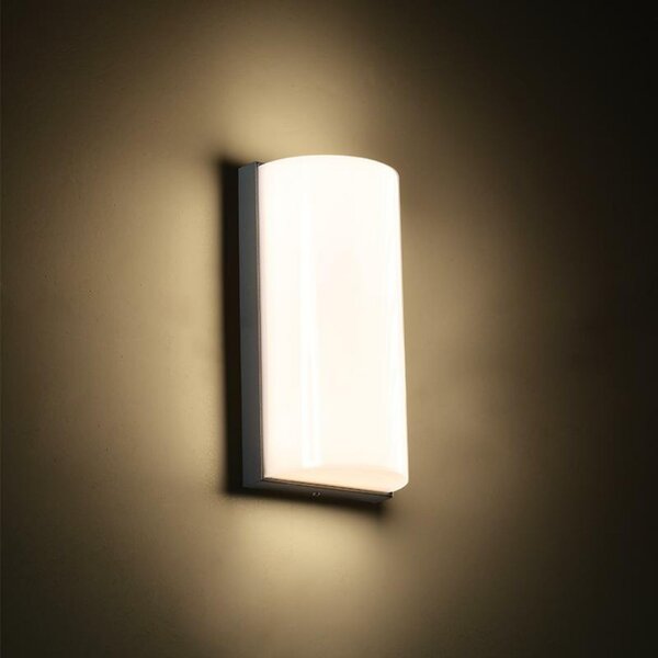 ACA Lighting LED SMD venkovní nástěnné svítidlo 10W 560LM 138d 230V AC 3.000K tmavá šedá CRI80 IP65 30.000hod LG1322G