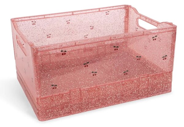 Skládací úložný box Lemon / Cherry Sparkling – set 2 ks lemon