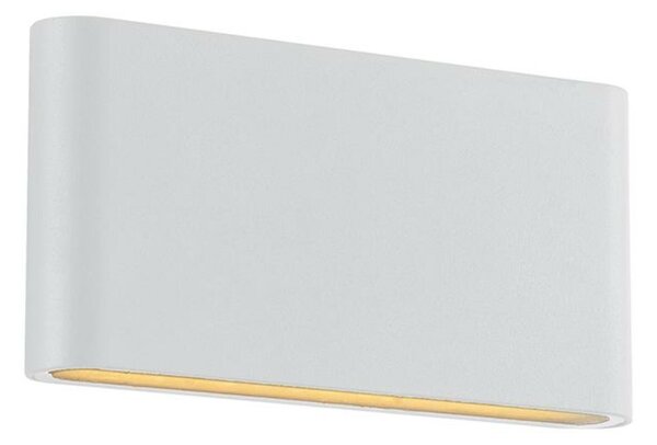 ACA Lighting LED SMD venkovní nástěnné svítidlo 11W 570LM 60d 230V AC 3.000K bílá CRI80 IP54 30.000hod LG2632W