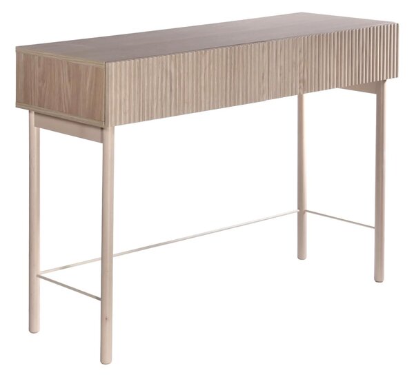 Selsey Nolie - toaletní stolek se 2 zásuvkami, dubový vzhled, 110 cm