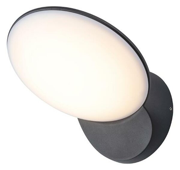 ACA Lighting LED SMD venkovní nástěnné svítidlo 14W 630LM 110d 230V AC 3.000K tmavá šedá CRI80 IP54 30.000hod LG2332G