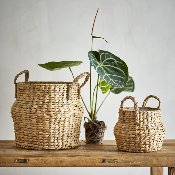 Obal na květiny Bjorn Basket Nature Menší