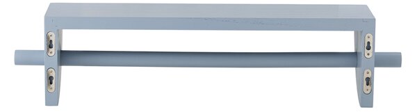Dřevěná polička Mingus Blue 60 cm