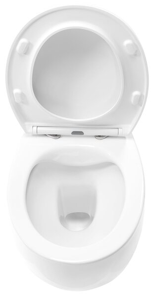 Závěsná WC Misa Rea LARS Duroplast White