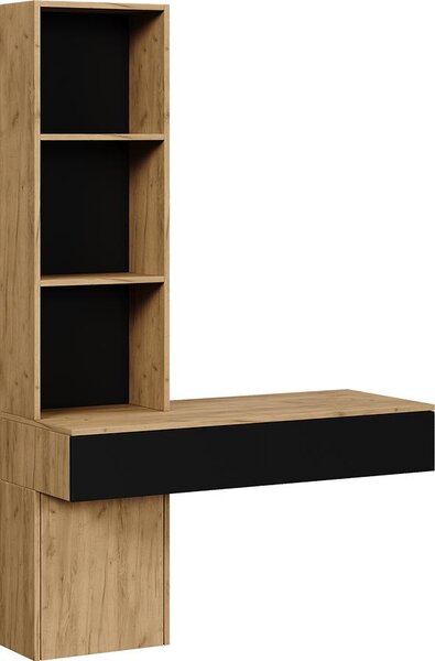 Toaletní stolek Vicco Melora Dub/černá 100 cm, Model 57982