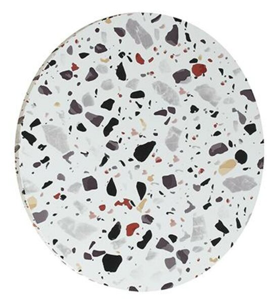 ACA Lighting nástěnné svítidlo LED 10W 3000K 800LM terrazzo MDF kruh D22XH3,6CM ECLIPSE ZM1710LEDWT