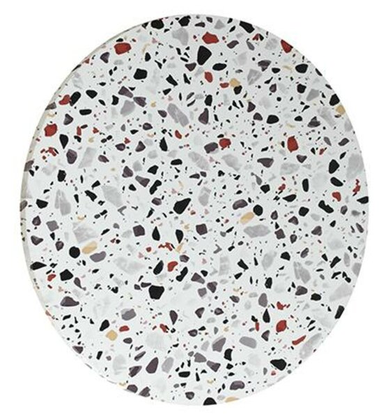 ACA Lighting nástěnné svítidlo LED 24W 3000K 1920LM terrazzo MDF kruh D40XH3,6CM ECLIPSE ZM1724LEDWT