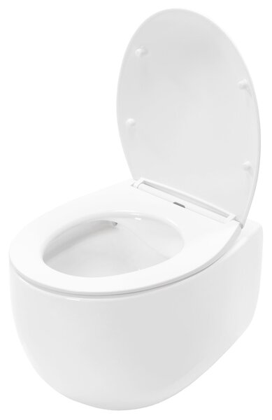 Závěsná WC Misa Rea LARS Duroplast White