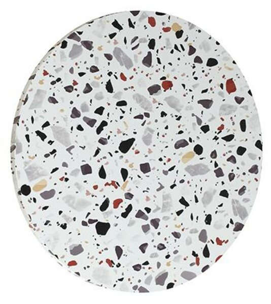 ACA Lighting nástěnné svítidlo LED 5W 3000K 1200LM terrazzo MDF kruh D30XH3,6CM ECLIPSE ZM1715LEDWT