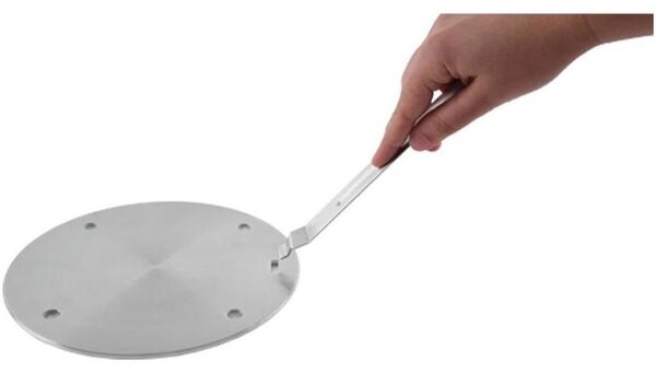 Podložka na indukci nerez s odjímatelnou rukojetí pr. 20 cm