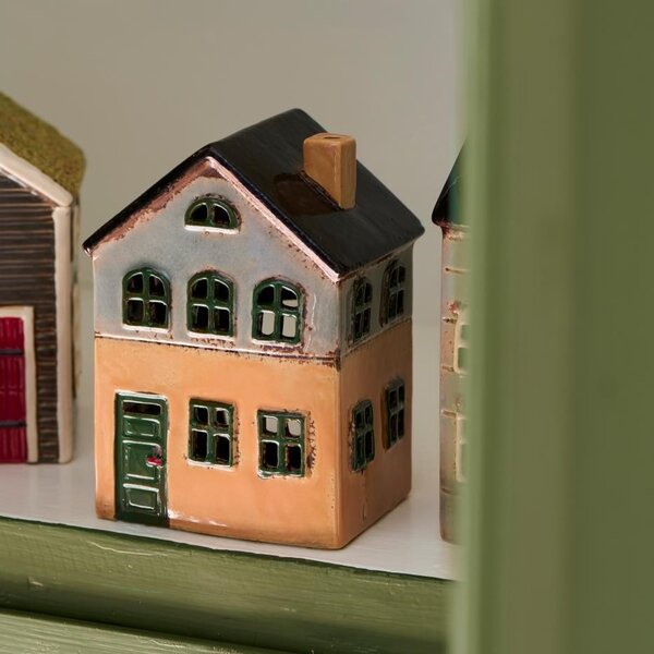 Keramický svícen Nyhavn Green Windows