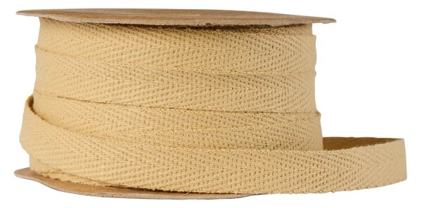 Bavlněná stuha na špulce Wheat Straw – 5 m