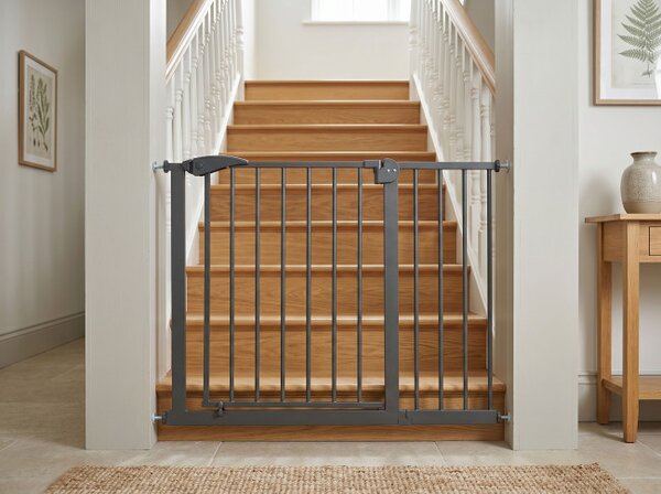 Bezpečnostní zábrana na schody VILO antracitová 75-113 cm
