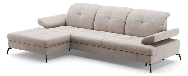 ROHOVÁ SEDAČKA, textil, šedobéžová Sit & More - Sedací soupravy, Online Only