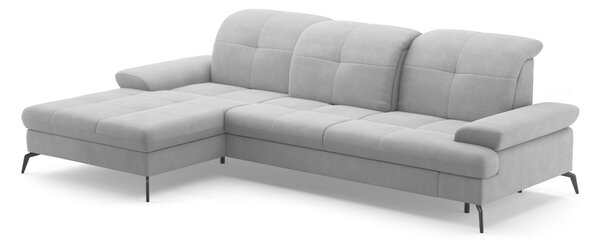 ROHOVÁ SEDAČKA, textil, šedá Sit & More - Sedací soupravy, Online Only
