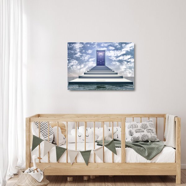 Skleněný obraz - Cesta do jiné dimenze (70x50 cm)