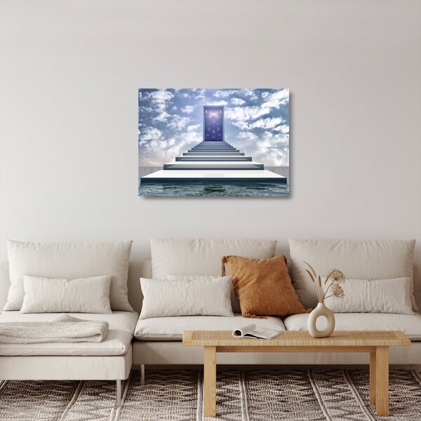 Skleněný obraz - Cesta do jiné dimenze (70x50 cm)