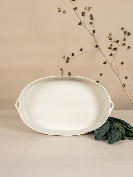 Keramická zapékací mísa Gulltorp Beige 40 cm