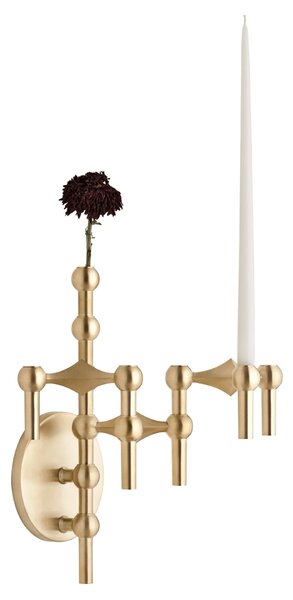 Nástěnný držák STOFF Nagel Brushed Brass