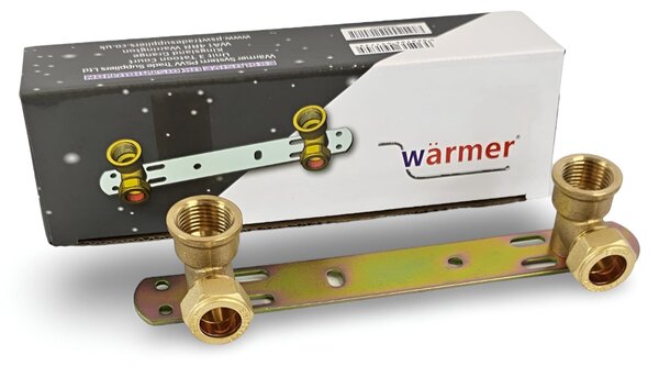 Montážní deska pro skryté upevnění sprchové zástěny, rozměry 15 mm x 1/2 palce, určená pro instalaci sprchové zástěny bez viditelných upevňovacích prvků