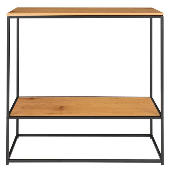 Konzolový stolek s deskou v dubovém dekoru v přírodní barvě 80x36 cm Vita – House Nordic