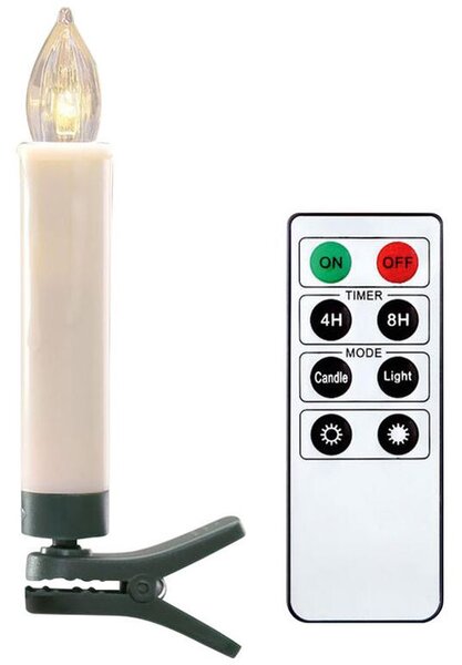 Bezdrátové LED svíčky na stromeček sada 30 ks