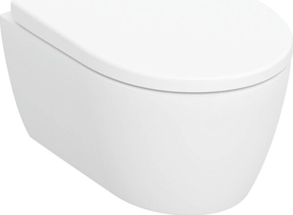 Geberit 502381JT1 iCon Set závěsný klozet s WC sedátkem, Rimfree