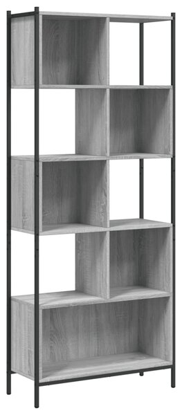 Knihovna šedá sonoma 72 x 28 x 172 cm kompozitní dřevo 3213655