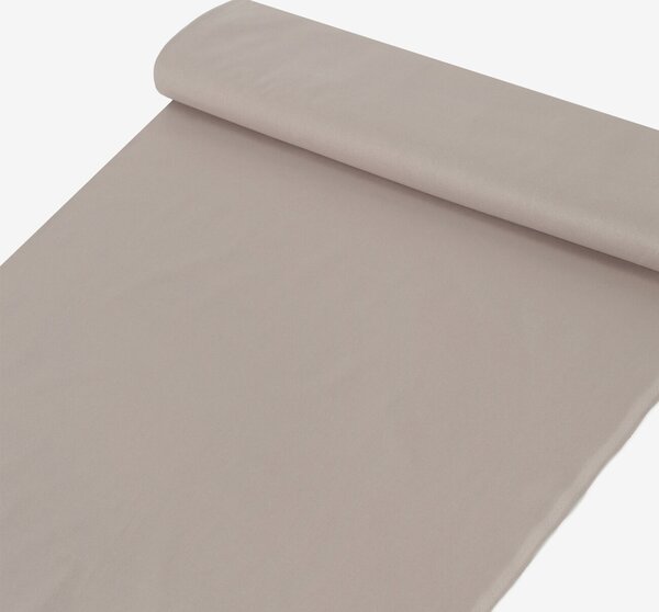 Goldea bavlněná jednobarevná látka - plátno suzy - šedohnědá 160 cm