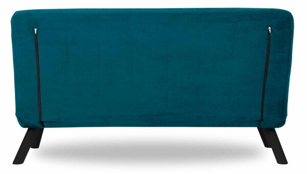 HezkýNábytek.cz Sedačka futon Sandy (petrolejová). 1062308