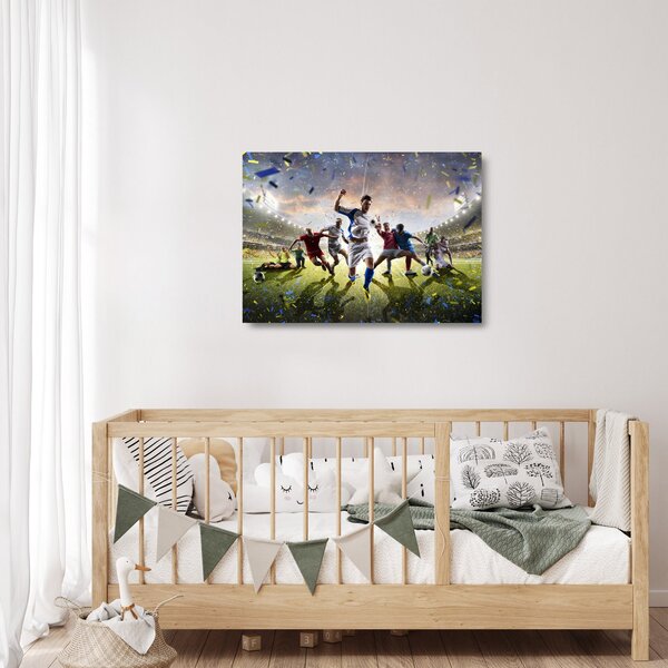 Skleněný obraz - Fotbal (70x50 cm)