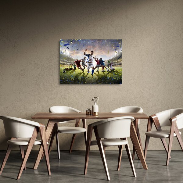 Skleněný obraz - Fotbal (70x50 cm)
