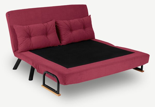 Pohovka futon Sandy (bordó)