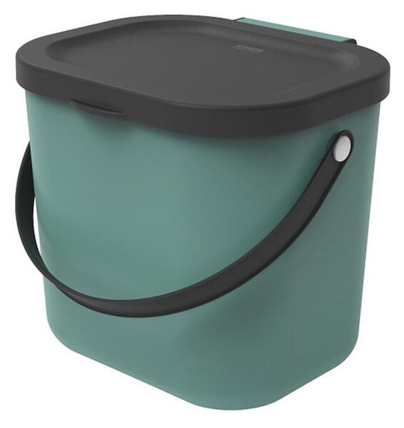 Koš na tříděný odpad ALBULA zelený 6 l