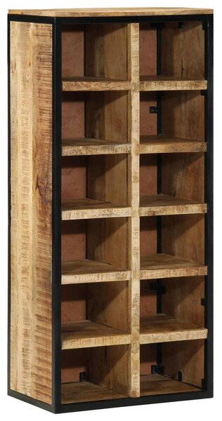 Skříň na obuv Hnědá 50 x 30 x 110 cm Masivní mangové dřevo
