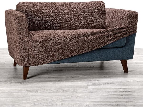 Bielastické potahy VITTORIA hnědá křeslo (š. 60 - 110 cm)