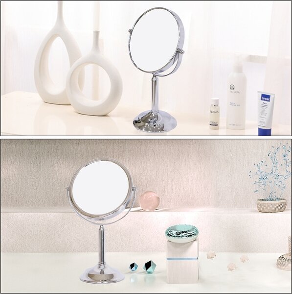 Kosmetické zrcátko Melko 10x zvětšení make-up holení make-up koupelna