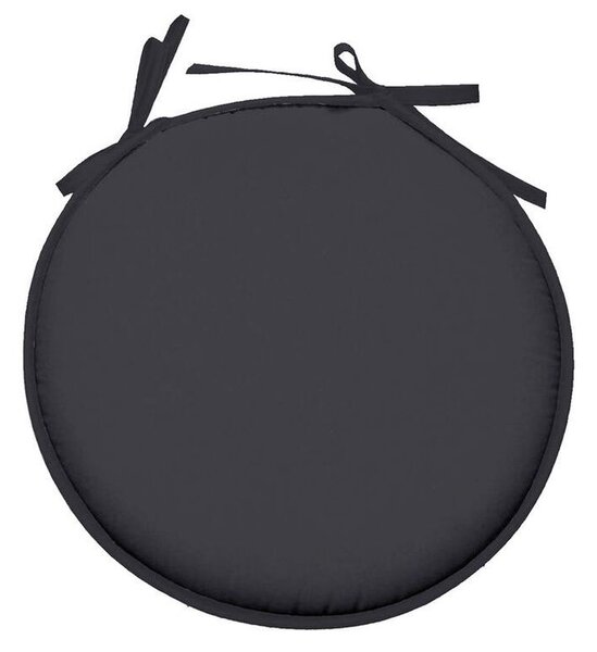 Podsedák na židli NELSON kulatý antracitový 1 ks