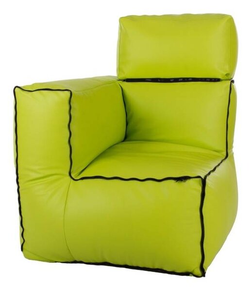 Sedací pytel Zipp Sofa (limetková). Akce -26%
