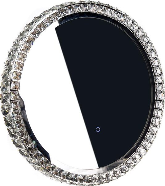 Zdobené zrcadlo GLAMOUR LED 50cm WA-50C