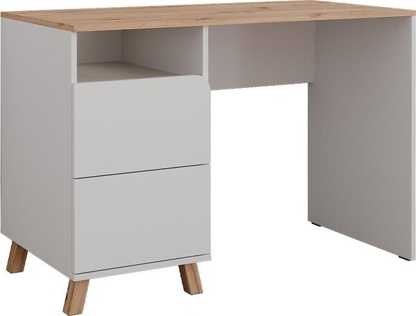 Toaletní stolek Vicco Karen Bílá/Artisan 110 cm se zásuvkami, Model 56296