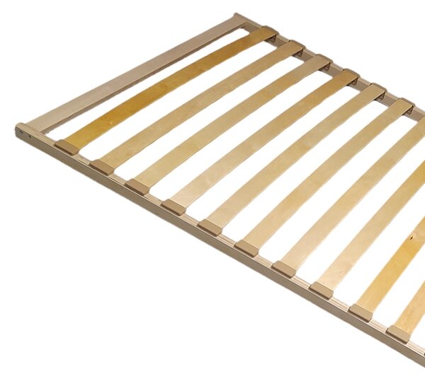 Rám postele Casa Vital BASICAL s lamelovým roštem, 80x200 cm, rám postele se 17 lamelami, robustní plastové kryty, pro všechny typy matrací a typy spaní